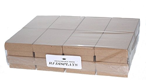 Cajas de regalo en papel kraft para joyas o venta al por menor de 7,6 cm x 5 cm x 2,5 cm, talla 32, de R J Displays - 16 unidades