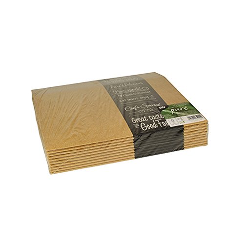 Cajas de transporte y catering "pure" cuadradas, 8 x 24,7 x 37 cm, 1 x 10 unidades