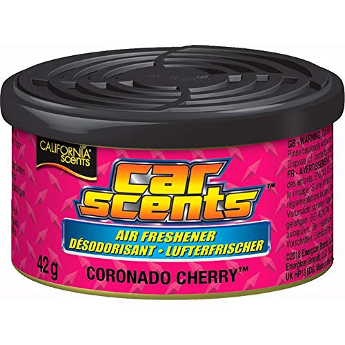 California Scents E301412100 Ambientador de Coche Olor Piruleta de Cereza