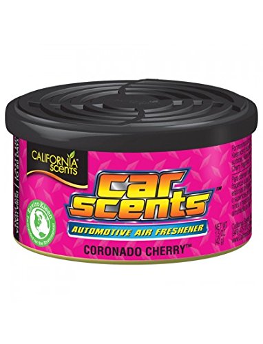 California Scents F312 Ambientador para Coche, Oficina y hogar, Olor a Cereza, 2 Unidades