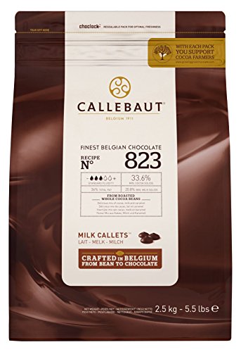 Callebaut 823 Chocolate con Leche Callets 2,5kg