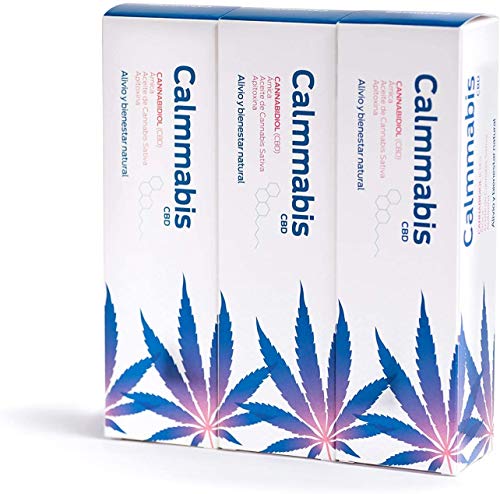 Calmmabis Crema CBD Analgéisca y Antiinflamatoria para el Alivio de Dolores Musculares y Articulares con Cannabidiol y Apitoxina, 45 ml