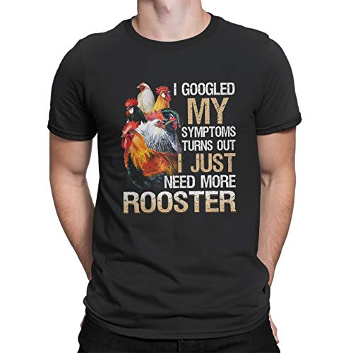 Camisetas gráficas - I Googled My Symptoms Resulta que sólo necesito más gallo pollo granjero regalo camisa