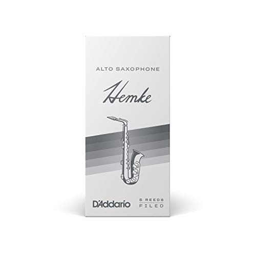 Cañas para saxo alto Hemke, resistencia de 3.0, paquete de 5