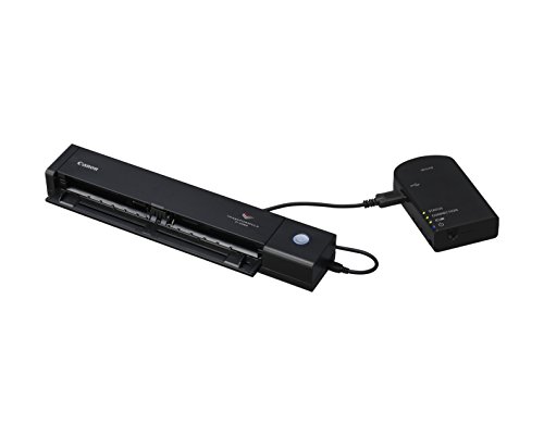 Canon imageFORMULA P-208II - Escáner portátil de documentos ( 8 ppm, 10 hojas ADF, Interfaz estándar USB 2.0, Fuentes de luz LED), Negro