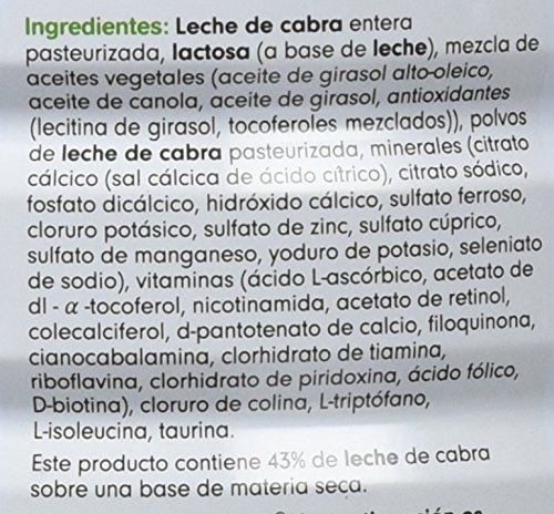 Capricare Leche de Continuación a Base de Leche de Cabra, Blanco - 800 gr