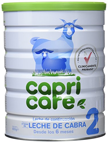 Capricare Leche de Continuación a Base de Leche de Cabra, Blanco - 800 gr