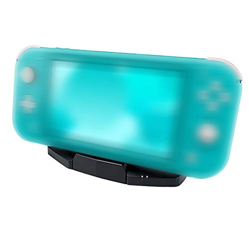 Cargador Dock ABS Tipo-C Puerto Inicio Accesorios Estirados Soporte de Carga Consola Estación de Juego Inalámbrico Mini Portátil Viaje Para Switch Lite