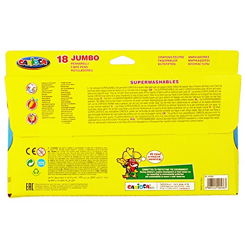 Carioca A52100018 - Pack de 18 rotuladores