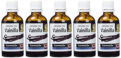 Carmencita Aroma de Vainilla - 10 Paquetes de 1 x 50 ml - Total: 500 ml