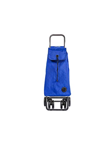 Carro Rolser I-Max MF 4 Ruedas 2 Giratorias Plegable - Azul