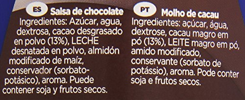 Carte D'Or - Sirope líquido - Sabor chocolate - 758 ml