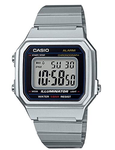 Casio Reloj Digital para Hombre de Cuarzo con Correa en Acero Inoxidable B650WD-1AEF