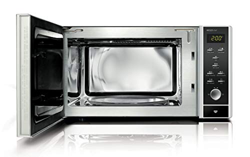 Caso MCG 25 Chef-Microondas, con convección y Grill, Color INOX, 900 W, 25 litros, Plateado