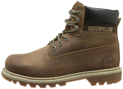 Cat Footwear Colorado - Botines con cordones, Hombre, Beige (Dark Beige Lite Horn), 41