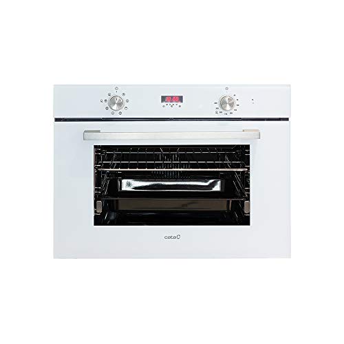 Cata Multifunción 8 Funciones | Horno Modelo MD 5008 WH | Capacidad Interior de 40 litros | Rango de Temperatura 50º-250º | Sistema de Limpieza AquaSmart | Clase de eficiencia energética: A, Blanco