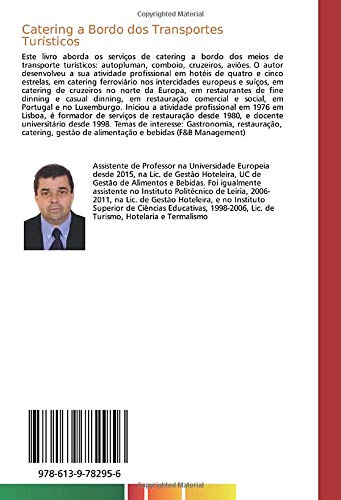 Catering a Bordo dos Transportes Turísticos: Serviços de Restauração a Bordo