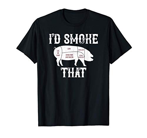 Cerdo asado a la parrilla Fumaría ese regalo Camiseta