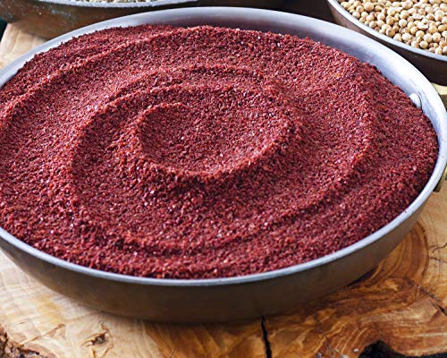 Cerez Pazari - Sumac En Polvo turco de calidad premium natural - sabor a limón picante - sin sal, sin gluten, de Oriente Medio y especias mediterráneas - 150 gr - 5.2 oz