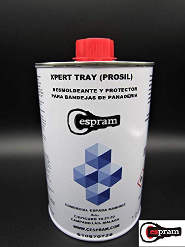 CESPRAM-Desmoldeante y protector de bandejas de panadería.Silicona alimentaria.Prosil. Envase de 1 litro (1)