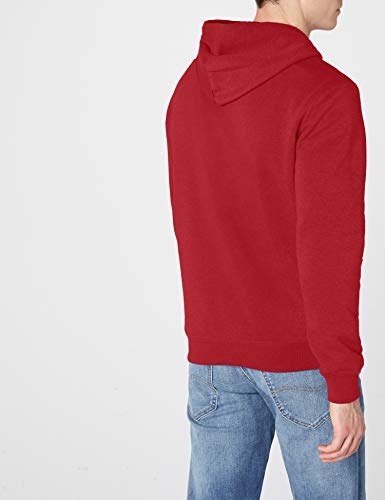 Champion Sudadera con Capucha Classic Logo, Rojo, M para Hombre