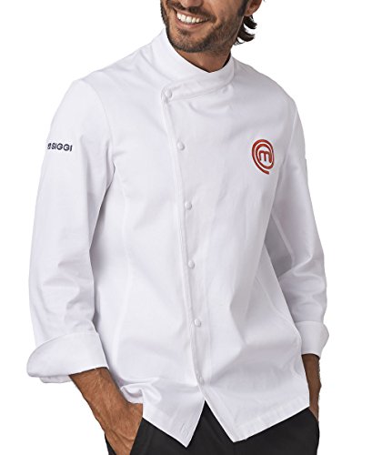 Chaqueta de cocina Masterchef Bianco M
