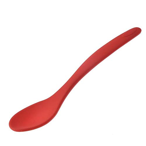 chenran Accesorios Cucharas De Silicona Resistente Al Calor Flexible Rascador Espátula Helado Pastel Postre for Pala De Cocina Herramientas De Cocina Utensilio Regalo (Color : Orange)