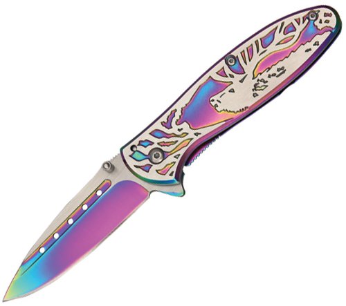 China Made CN300267RB Cuchillo Tascabile,Unisex - Adulto, Plateado, un tamaño