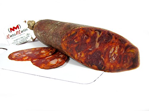 CHORIZO CULAR IBÉRICO DE BELLOTA CERTIFICADO ELABORACIÓN TRADICIONAL Y CURACIÓN EN BODEGA NATURAL. PIEZA DE 750-800 gr ENVASADA AL VACIO