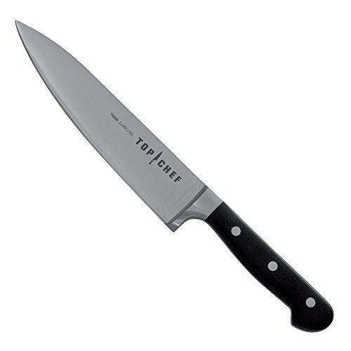 Chroma Top Chef Premium - Juego de cuchillos Santoku (3 piezas, cuchillo de trinchar, cuchillo y pelador)