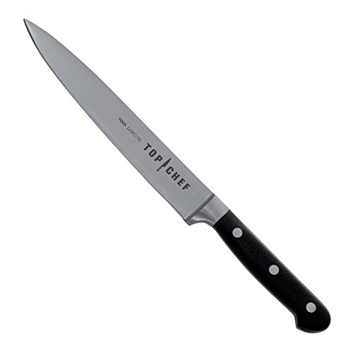 Chroma Top Chef Premium - Juego de cuchillos Santoku (3 piezas, cuchillo de trinchar, cuchillo y pelador)