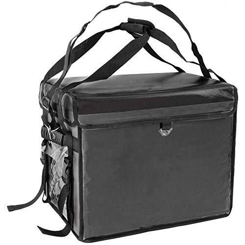 CityBAG - Mochila isotérmica Negra 45x33x35 cm para Entrega de Pedidos de Comida en Moto y Bicicleta