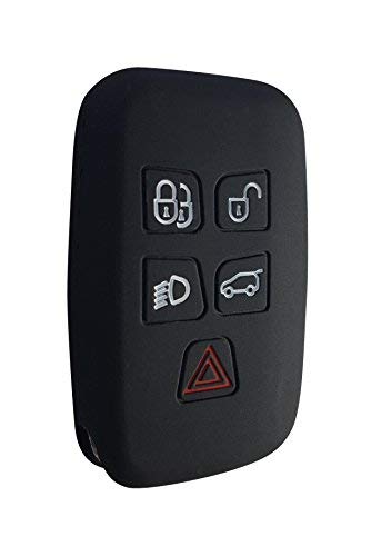 CK + Land Rover Auto de llave móvil Key Cover Case Funda Silicona para Evoque velar Discovery Sport Range Rover