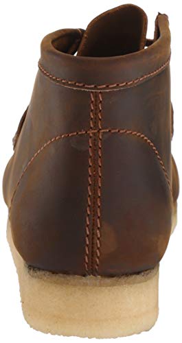 Clarks Men's Wallabee Boot Fashion, Beeswax, 90 M US