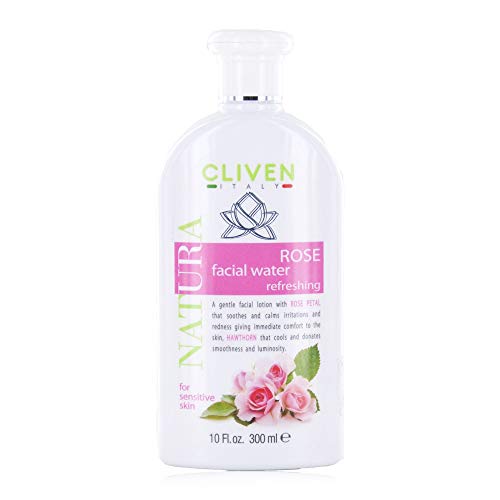 Cliven Natura Agua Extracto de Rosa Refrescante para pieles delicadas y sensibles