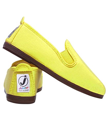 ClothesFactor21 Javer/Flossy - Zapatillas para Mujer marrón, Color Amarillo, Talla 39.5