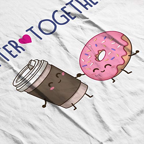 Cloud City 7 Better Together Coffee and Doughnuts Men's Sweatshirt