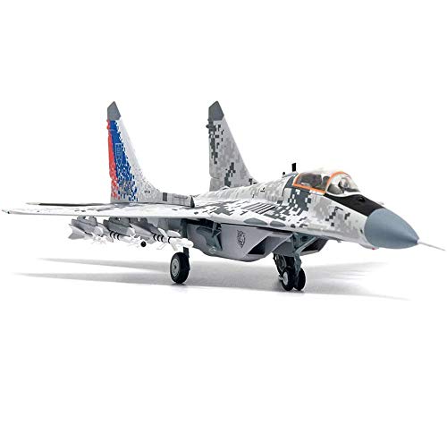 CMO Aeromodelismo, BBC MIG29AS Fulcrum Fuerza Aérea Eslovaca Modelo De Aleación Escala 1/72, Juguetes y Regalos para Adultos, 7,9 X 5,9 Pulgadas