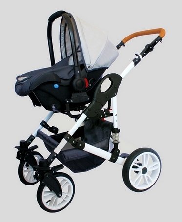 Cochecito bebe 3 piezas X-Trall BBtwin carro trio (beige + gris)