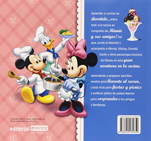 Cocina Con Minnie Y Sus Amigos (+ Moldes) (Libros singulares)