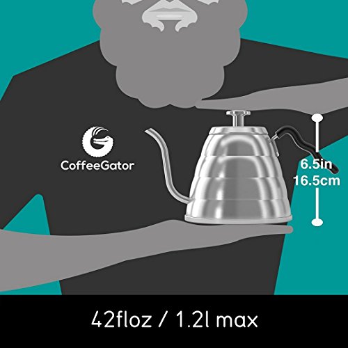 Coffee Gator Cafetera con Termómetro 1.2L