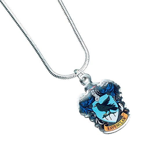 Collar chapado en plata del escudo de la casa de Harry Potter