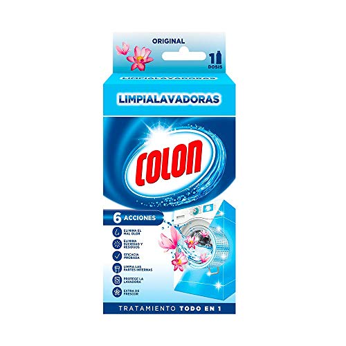 Colon Limpialavadoras - Limpiador lavadora y antiolor - megapack de 3 usos