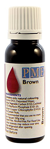 Colorante Alimentario 100% Natural PME - Marrón 25 g