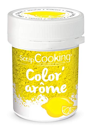 Colorante alimentario amarillo con sabor a limón 10 g