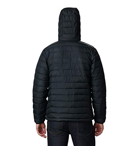 Columbia Powder Lite Chaqueta para Hombre, Negro, M