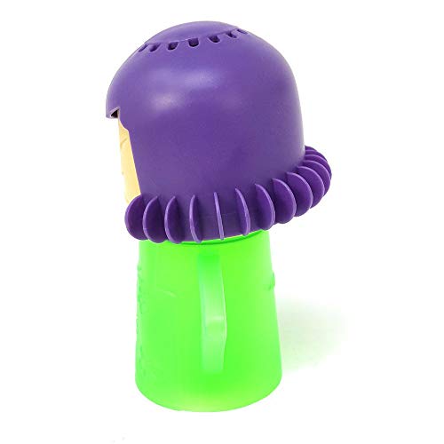 COM-FOUR® limpiador de microondas"suegra malvada" - divertido gadget de cocina"Mama" para cada hogar - limpiador para microondas - regalo divertido