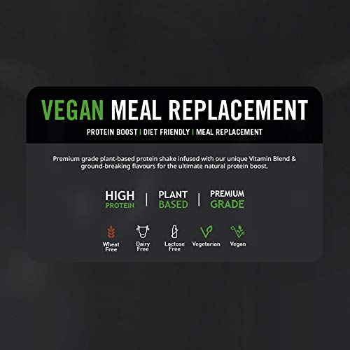 Comida Vegana Completa | 100% Origen Vegetal, Asequible, Saludable, Rápido, Batido Sustitutivo de Comidas | THE PROTEIN WORKS, Fresas con Nata, 2kg