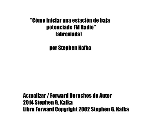 Cómo iniciar una estación de baja potencia de FM Radio