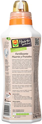 Compo Tipo de Frutas y Verduras, Fertilizante líquido Natural, 1 L